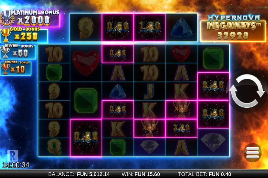 Hypernova’s Cosmic Reels: A Closer Look at Megaways Gameplay